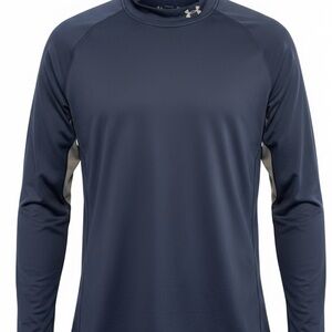 Under Armour Men's Dark Blue Long Sleeve Tee